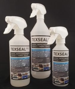 texseal Pro, waterafstotende spray, jas waterdicht maken, bank impregneren